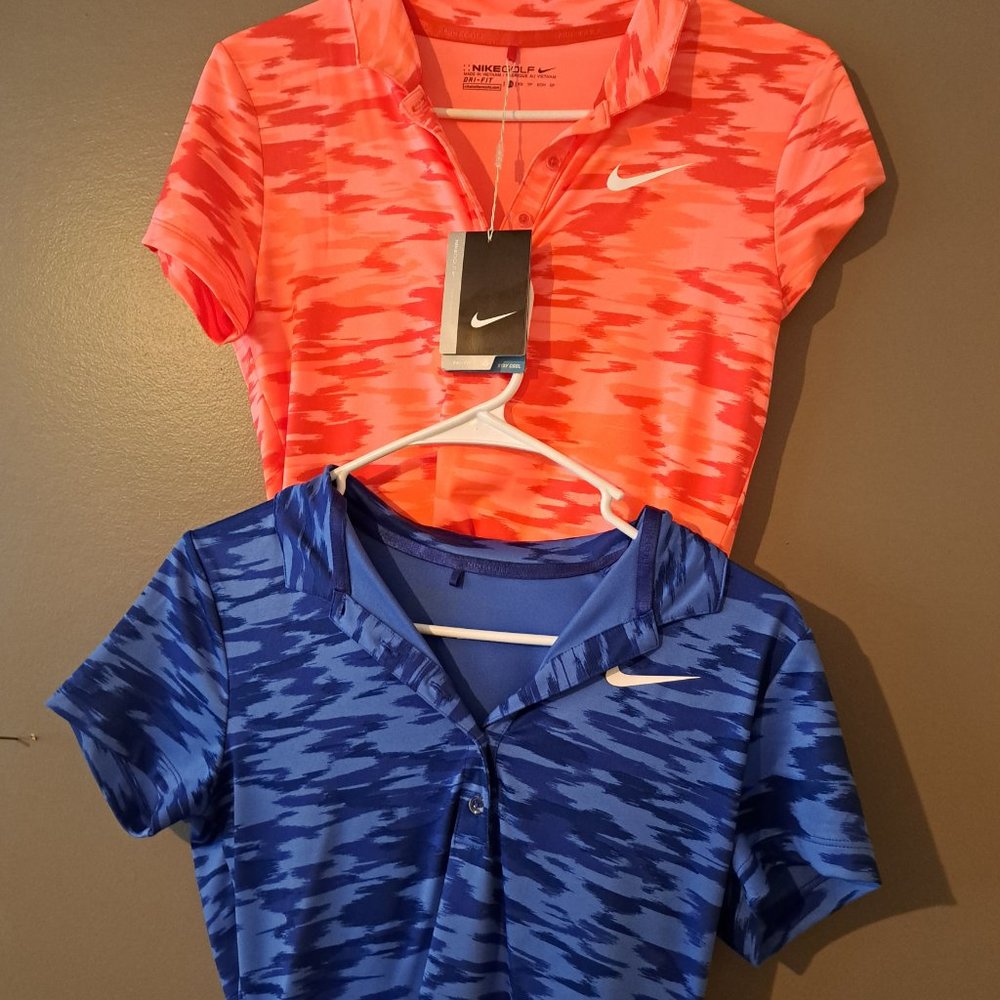 Womens Nike Golf Dri-Fit Shirts